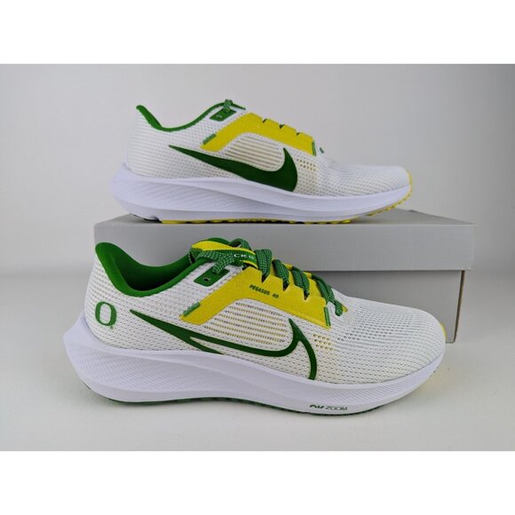 Nike Zoom Pegasus 40 Oregon Ducks Green White DZ5979-100 Men\'s Size 8.5 NEW main image 7